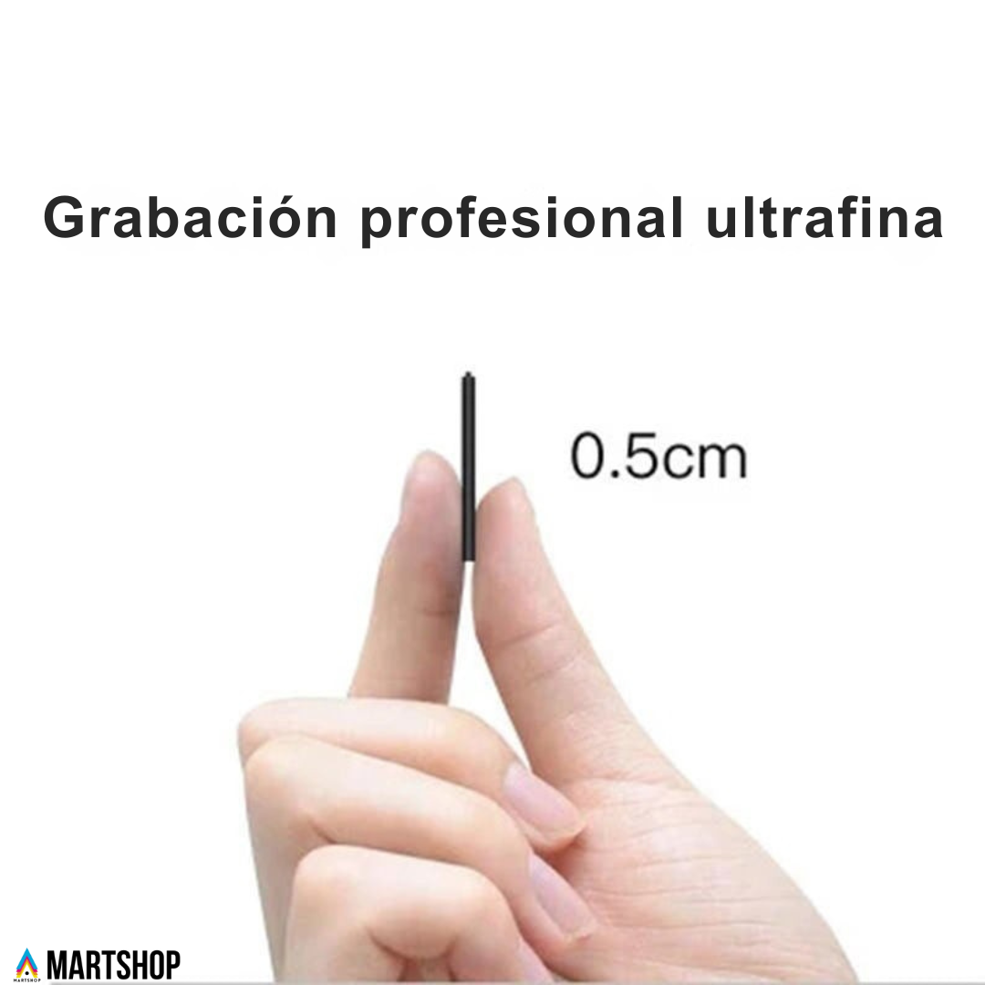 AudioSpy™ – Mini Grabadora de Voz Espía Ultraportátil