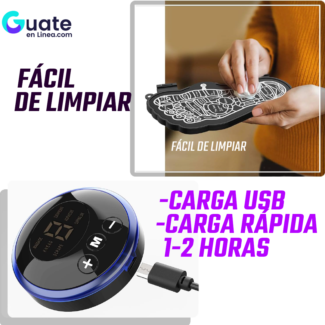 🦶🏻Masajeador Profesional con Terapias Avanzadas RelaxPro™