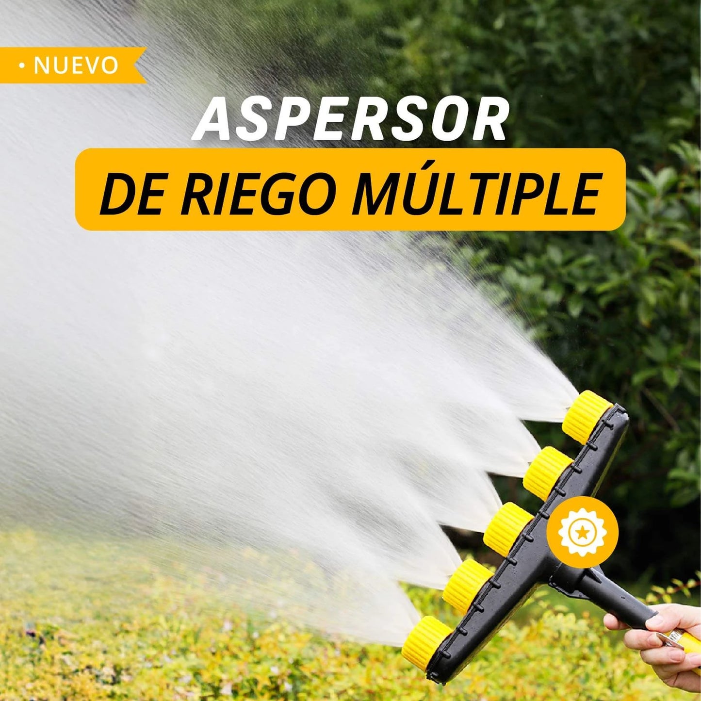 Aspersor de Riego Múltiple 🌱💦