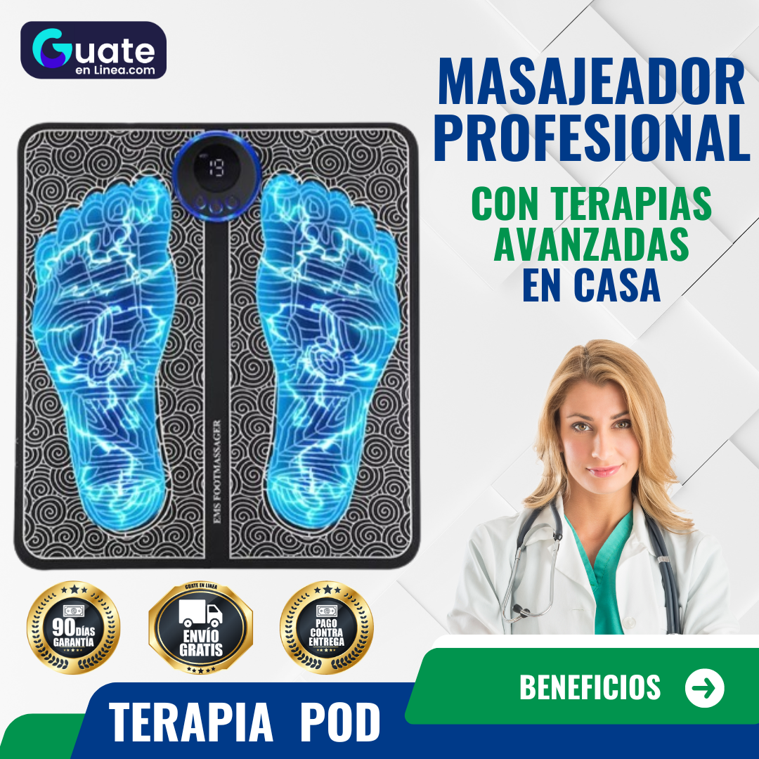 🦶🏻Masajeador Profesional con Terapias Avanzadas RelaxPro™