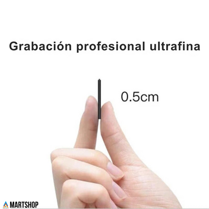 AudioSpy™ – Mini Grabadora de Voz Espía Ultraportátil