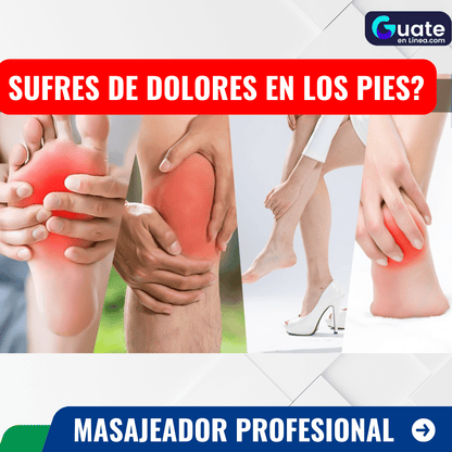 🦶🏻Masajeador Profesional con Terapias Avanzadas RelaxPro™